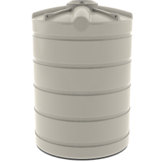 Image of a 2500L Round Ridged Poly Tank